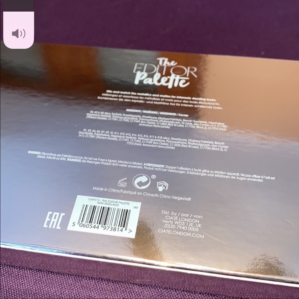 Ciate Eyeshadow Palette - Picture 4 of 4